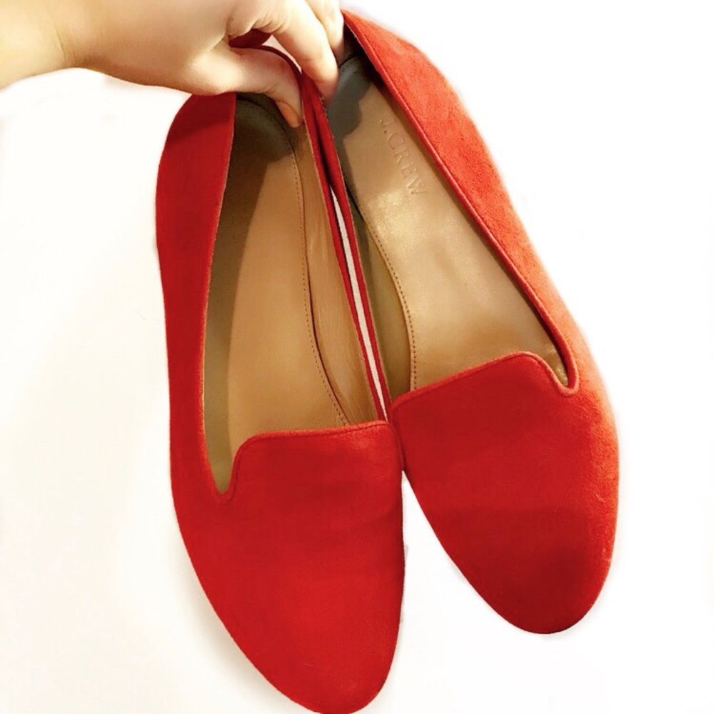 🎈SOLD🎈J. Crew suede Cleo loafers